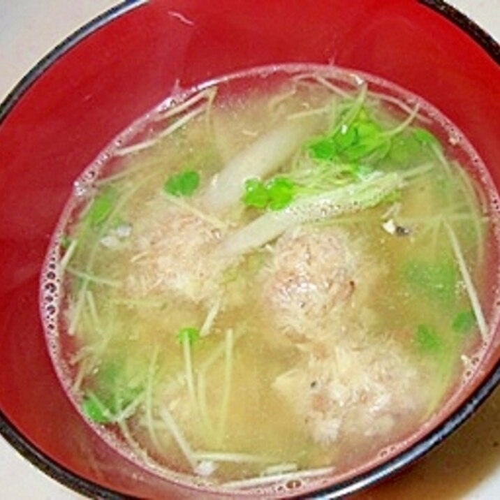 簡単!節約!鯖缶の団子汁
